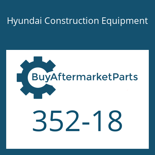 Hyundai Construction Equipment 352-18 - NUT-PISTON