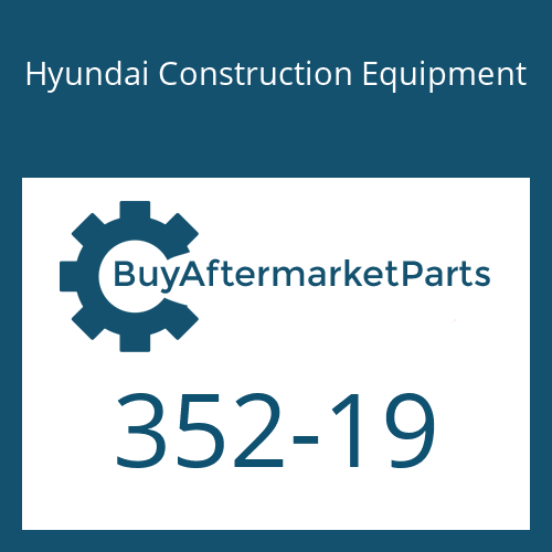 Hyundai Construction Equipment 352-19 - SCREW