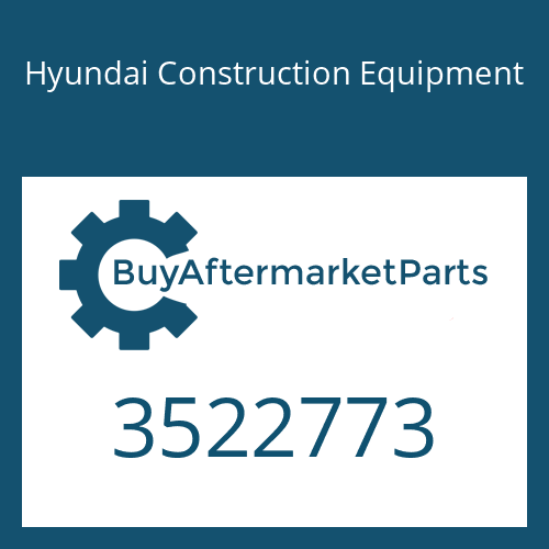 Hyundai Construction Equipment 3522773 - SHAFT & WHEEL