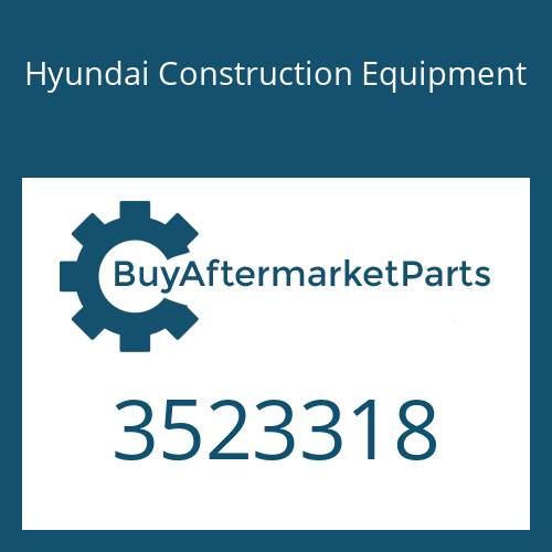 Hyundai Construction Equipment 3523318 - ROTOR ASSY