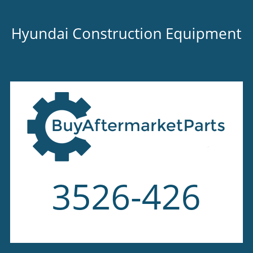 Hyundai Construction Equipment 3526-426 - CAP