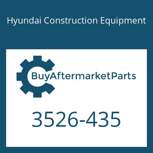 3526-435 Hyundai Construction Equipment CAP