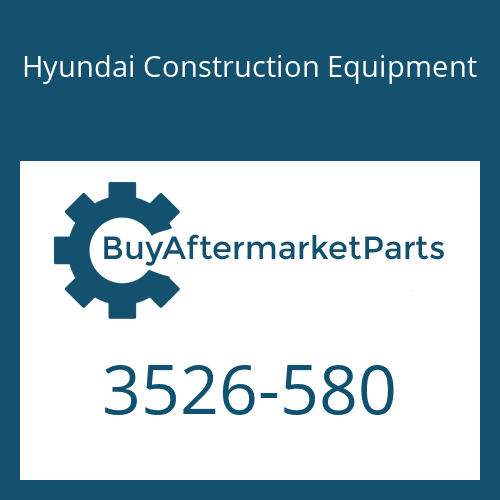 Hyundai Construction Equipment 3526-580 - CAP
