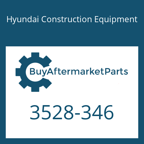 Hyundai Construction Equipment 3528-346 - CAP