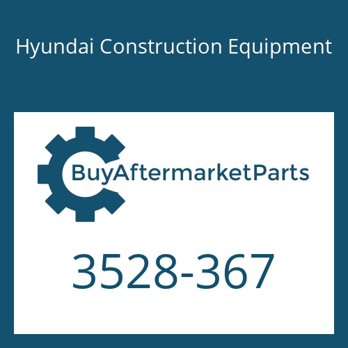 3528-367 Hyundai Construction Equipment CAP