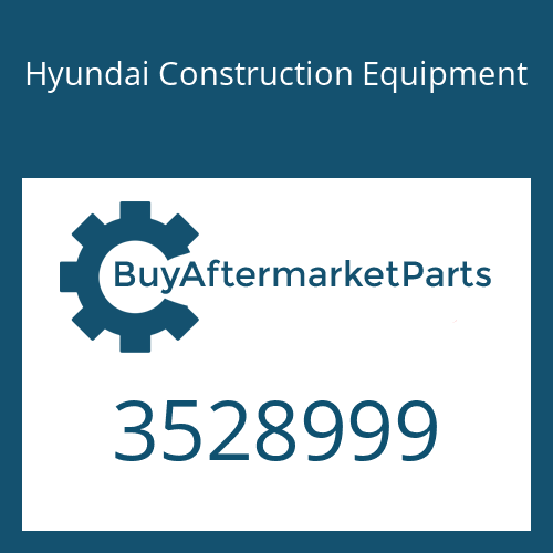 Hyundai Construction Equipment 3528999 - HOUSING