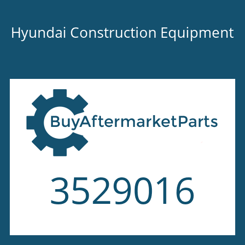 Hyundai Construction Equipment 3529016 - HOUSING