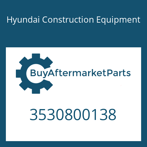 3530800138 Hyundai Construction Equipment HOUSING