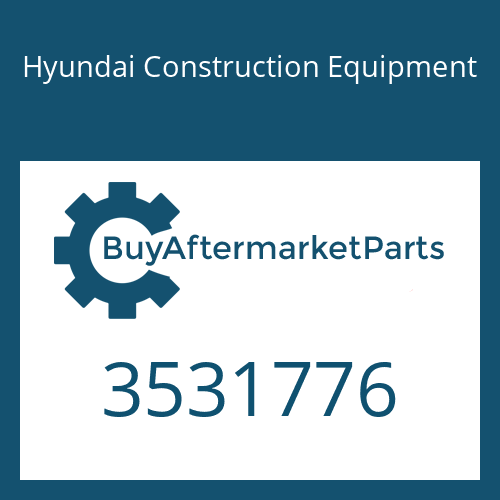Hyundai Construction Equipment 3531776 - COLLAR-THRUST
