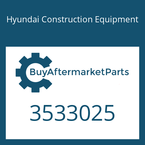 Hyundai Construction Equipment 3533025 - SHAFT & WHEEL
