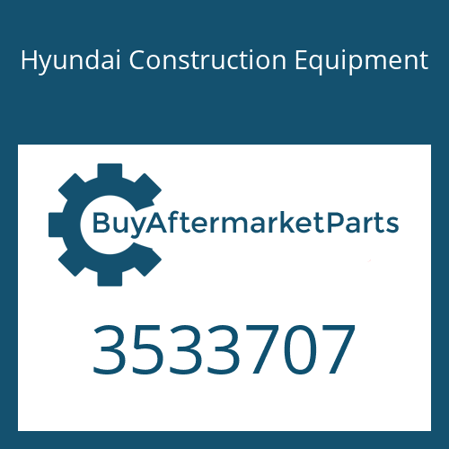 3533707 Hyundai Construction Equipment RING-RETAINING