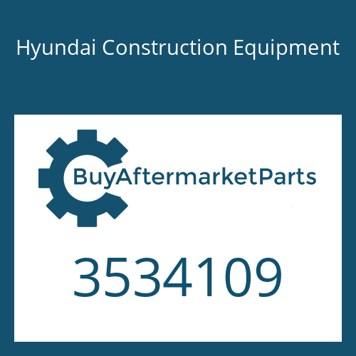 Hyundai Construction Equipment 3534109 - COLLAR-THRUST