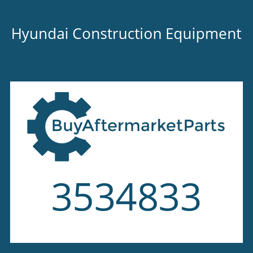 Hyundai Construction Equipment 3534833 - BEARING-TURBO