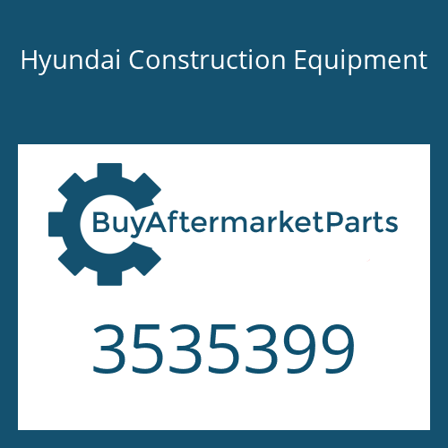 Hyundai Construction Equipment 3535399 - CLAMP-V BAND