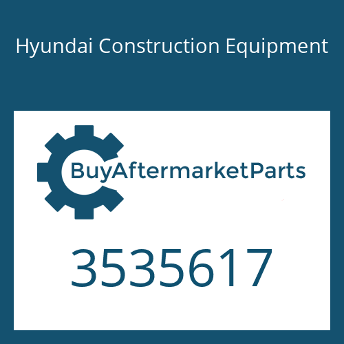 Hyundai Construction Equipment 3535617 - TURBOCHARGER KIT