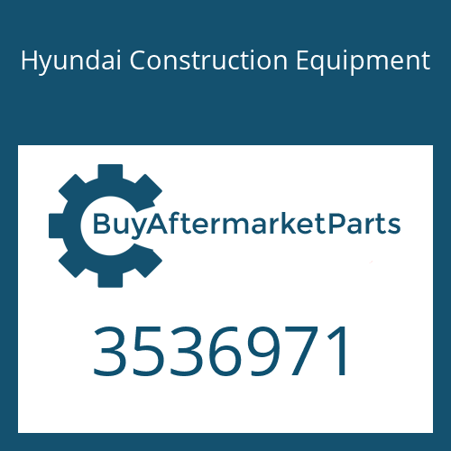 Hyundai Construction Equipment 3536971 - TURBOCHARGER