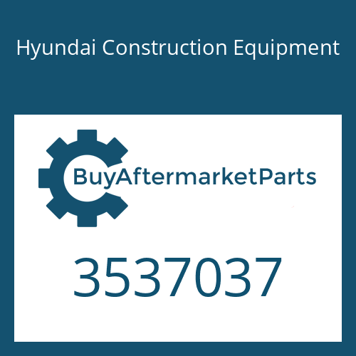 Hyundai Construction Equipment 3537037 - TURBOCHARGER ASSY