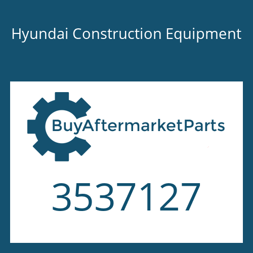 Hyundai Construction Equipment 3537127 - TURBOCHARGER