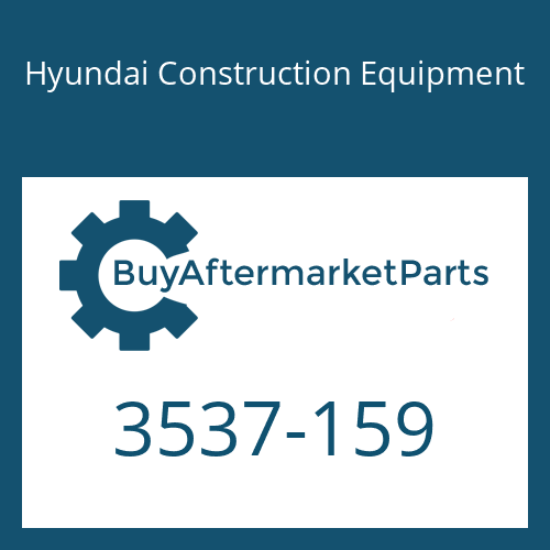 Hyundai Construction Equipment 3537-159 - FOOT-RELIEF