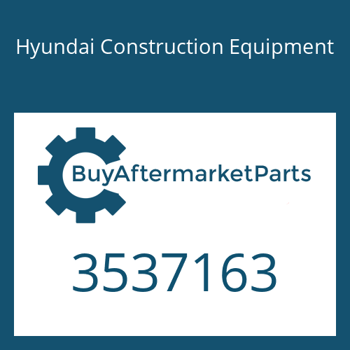 3537163 Hyundai Construction Equipment RING-RETAINING