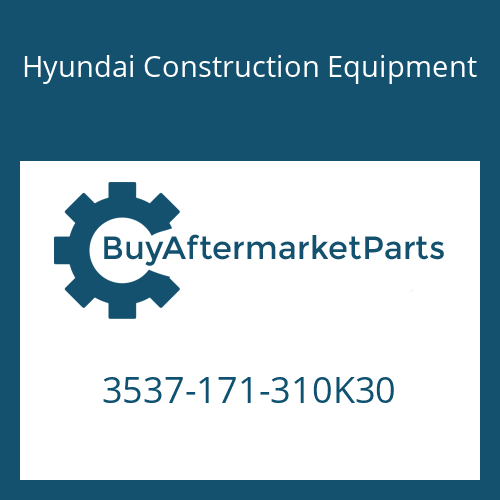 Hyundai Construction Equipment 3537-171-310K30 - PORT RELIEF VALVE
