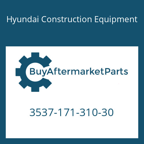 Hyundai Construction Equipment 3537-171-310-30 - VALVE ASSY-RELIEF
