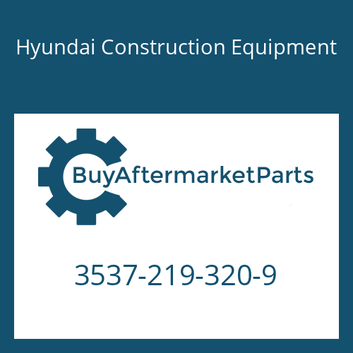 Hyundai Construction Equipment 3537-219-320-9 - MAIN RELIEF V/V