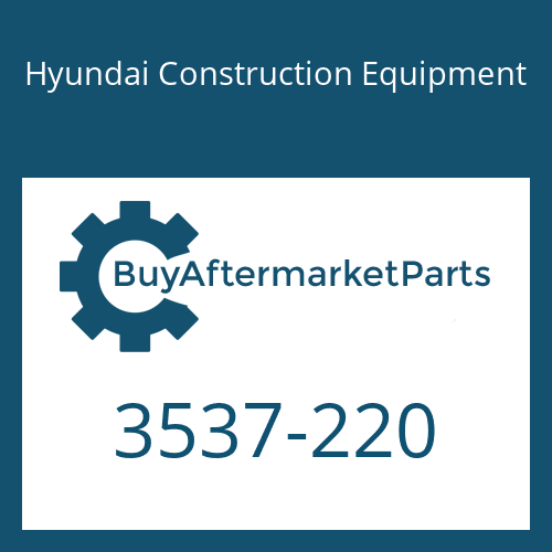 Hyundai Construction Equipment 3537-220 - OVER LOAD V/V,M.C.V