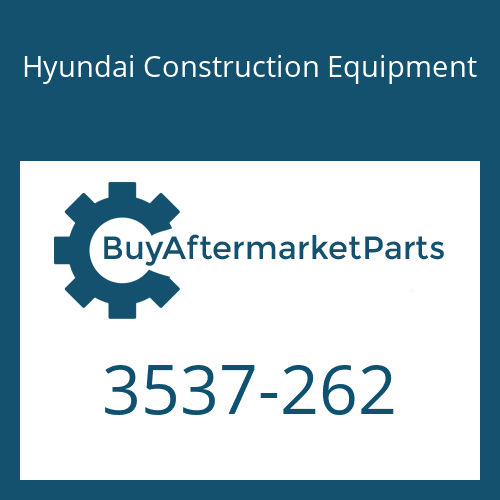 3537-262 Hyundai Construction Equipment VALVE ASSY-RELIEF