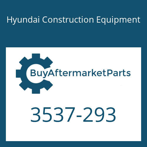 Hyundai Construction Equipment 3537-293 - RELIEF VALVE ASSY