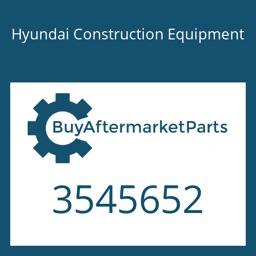 Hyundai Construction Equipment 3545652 - KIT-TURBO REPAIR