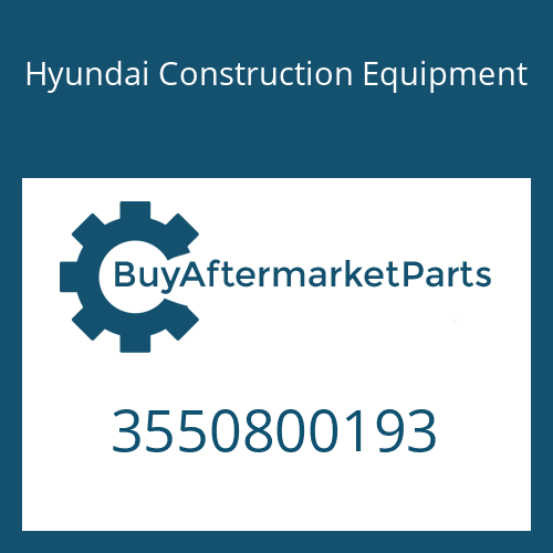3550800193 Hyundai Construction Equipment SHIM