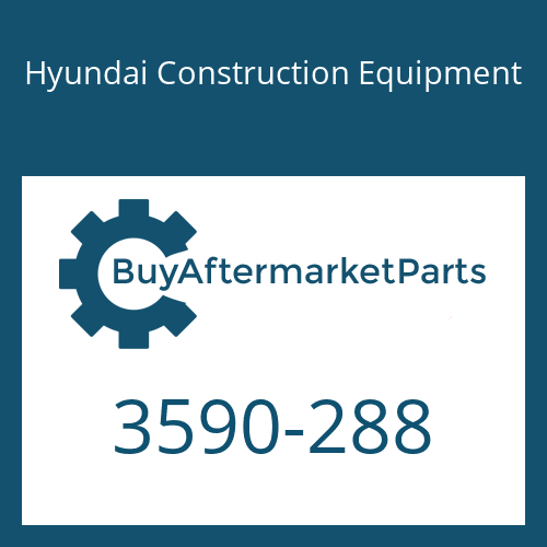 3590-288 Hyundai Construction Equipment SPRING