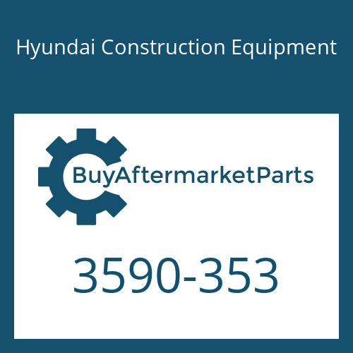 Hyundai Construction Equipment 3590-353 - SPRING