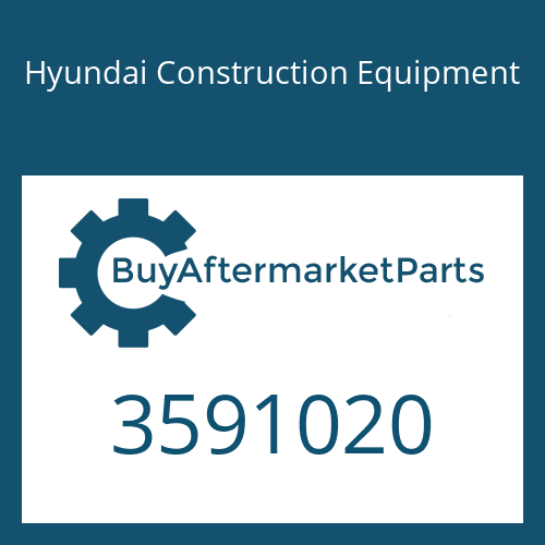 3591020 Hyundai Construction Equipment TURBOCHARGER(3800404)