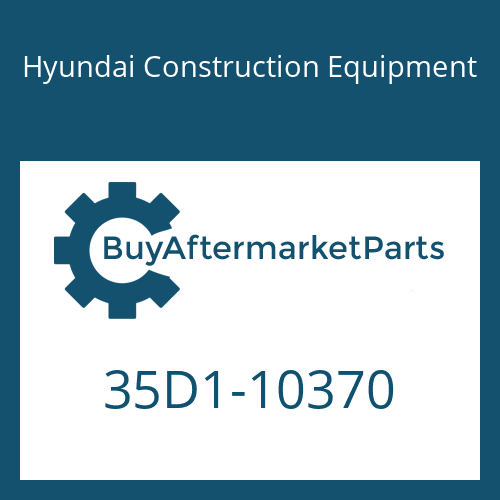 Hyundai Construction Equipment 35D1-10370 - CLAMP-PIPE