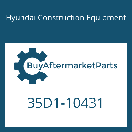 Hyundai Construction Equipment 35D1-10431 - CLAMP