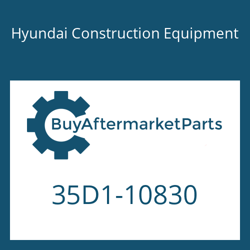 Hyundai Construction Equipment 35D1-10830 - PIPE W.A