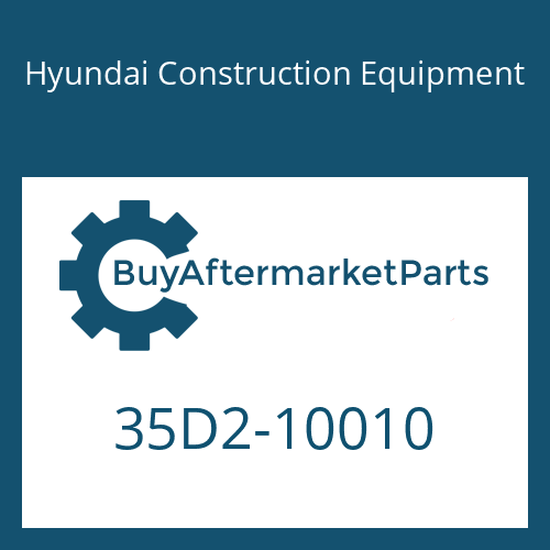 Hyundai Construction Equipment 35D2-10010 - PUMP ASSY-HYD