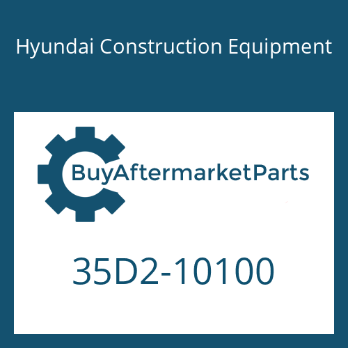 Hyundai Construction Equipment 35D2-10100 - PIPE W.A