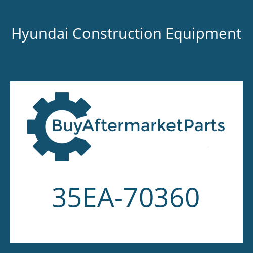 Hyundai Construction Equipment 35EA-70360 - CYLINDER ASSY-DOZER RH