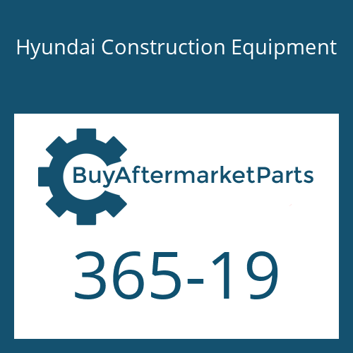 Hyundai Construction Equipment 365-19 - BOLT