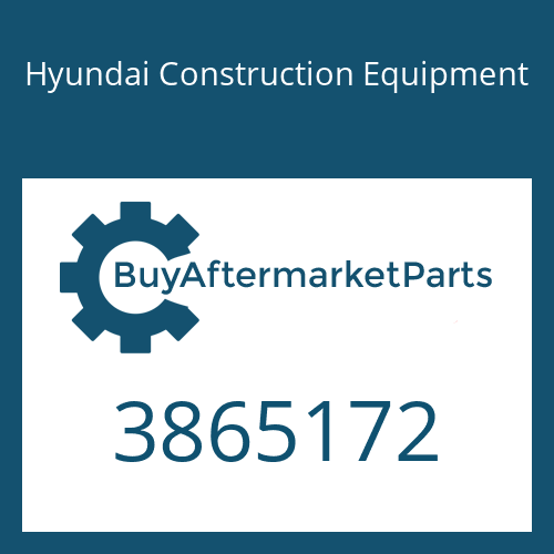 Hyundai Construction Equipment 3865172 - COVER