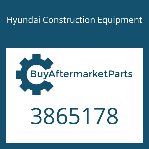 Hyundai Construction Equipment 3865178 - SCREW
