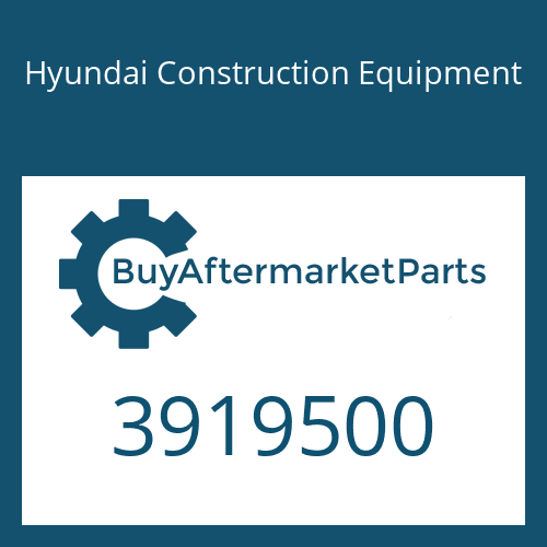 Hyundai Construction Equipment 3919500 - TUBE LUB OIL DRAIN
