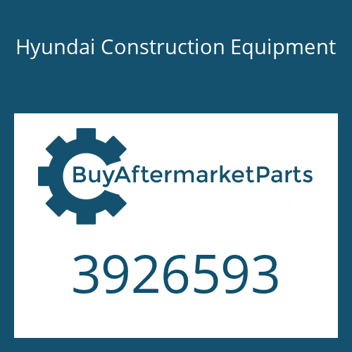Hyundai Construction Equipment 3926593 - NUT-HEX