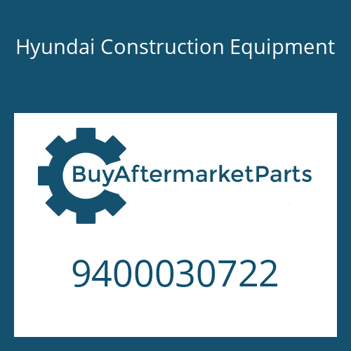 Hyundai Construction Equipment 9400030722 - PUMP-FUEL INJECTION