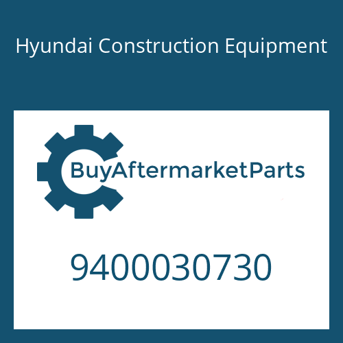 Hyundai Construction Equipment 9400030730 - INJ.PUMP