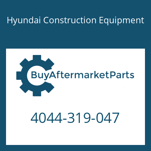 Hyundai Construction Equipment 4044-319-047 - DRIVER