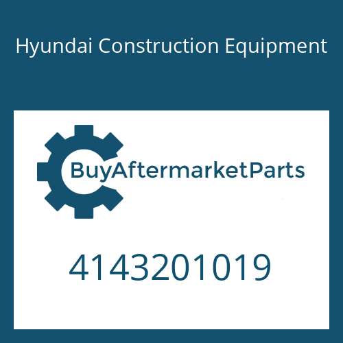 Hyundai Construction Equipment 4143201019 - INSERT-VALVE